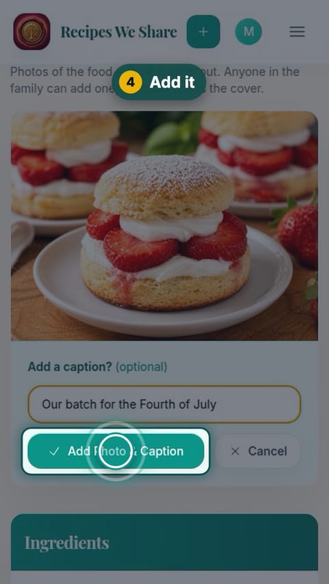 Step 4: Add it