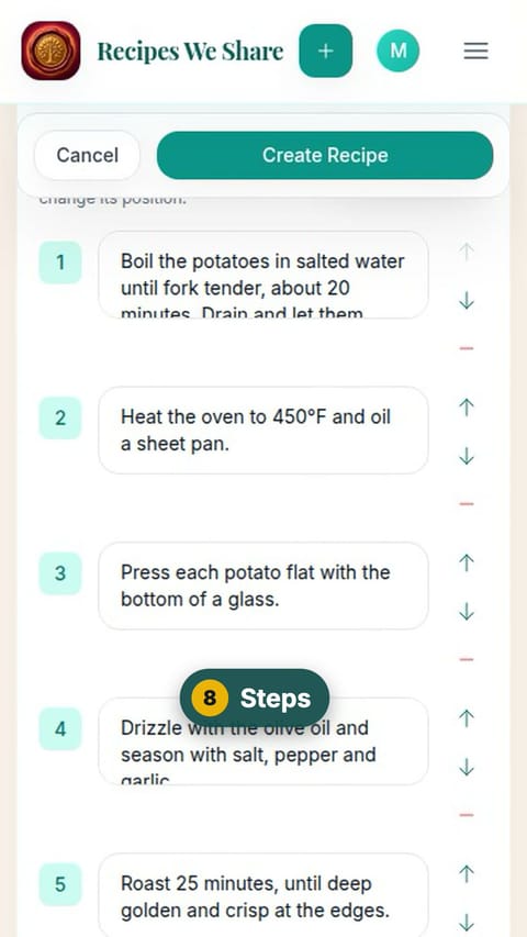Step 8: Steps