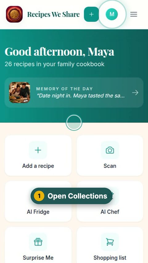 Step 1: Open Collections