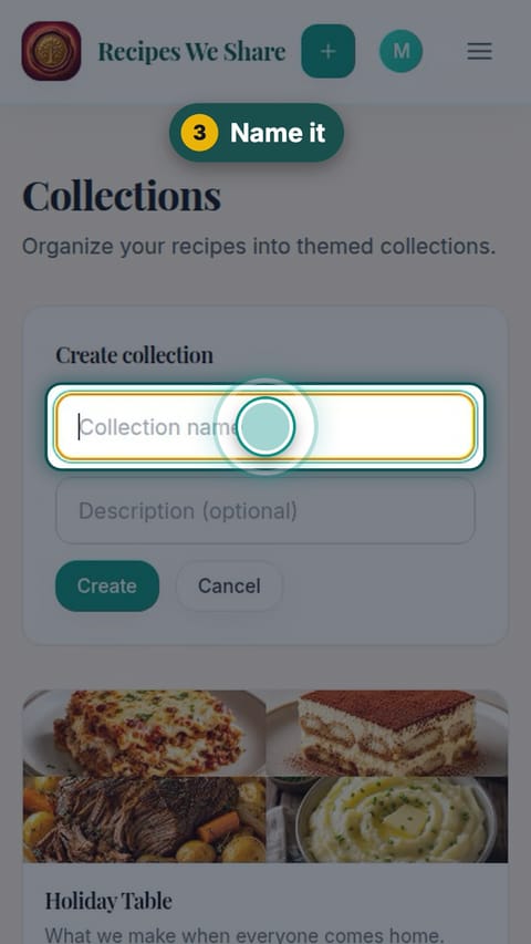 Step 3: Name it